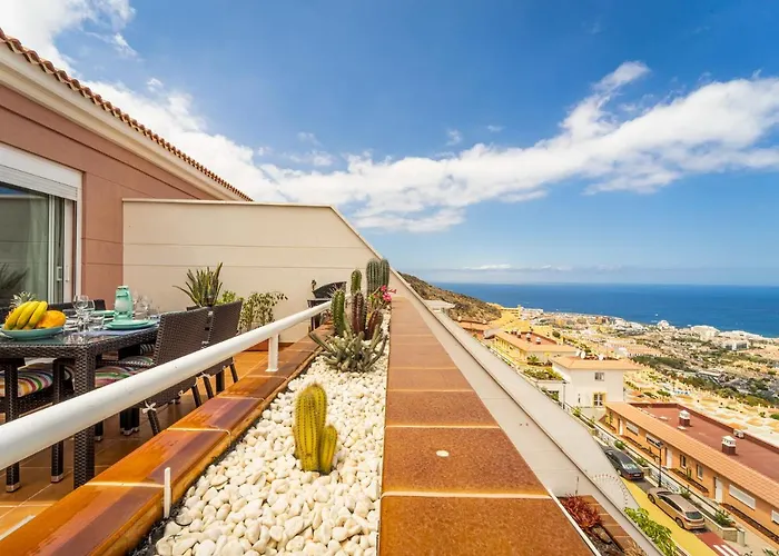 Apartamento Premium Penthouse 105m2,bali Bed,heated Pool,best Sunsets Costa Adeje (Tenerife)