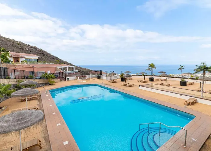 Premium Penthouse 105m2,bali Bed,heated Pool,best Sunsets Lejlighed Costa Adeje (Tenerife)