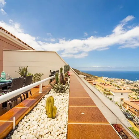 Apartmán Premium Penthouse 105m2,bali Bed,heated Pool,best Sunsets Costa Adeje (Tenerife)